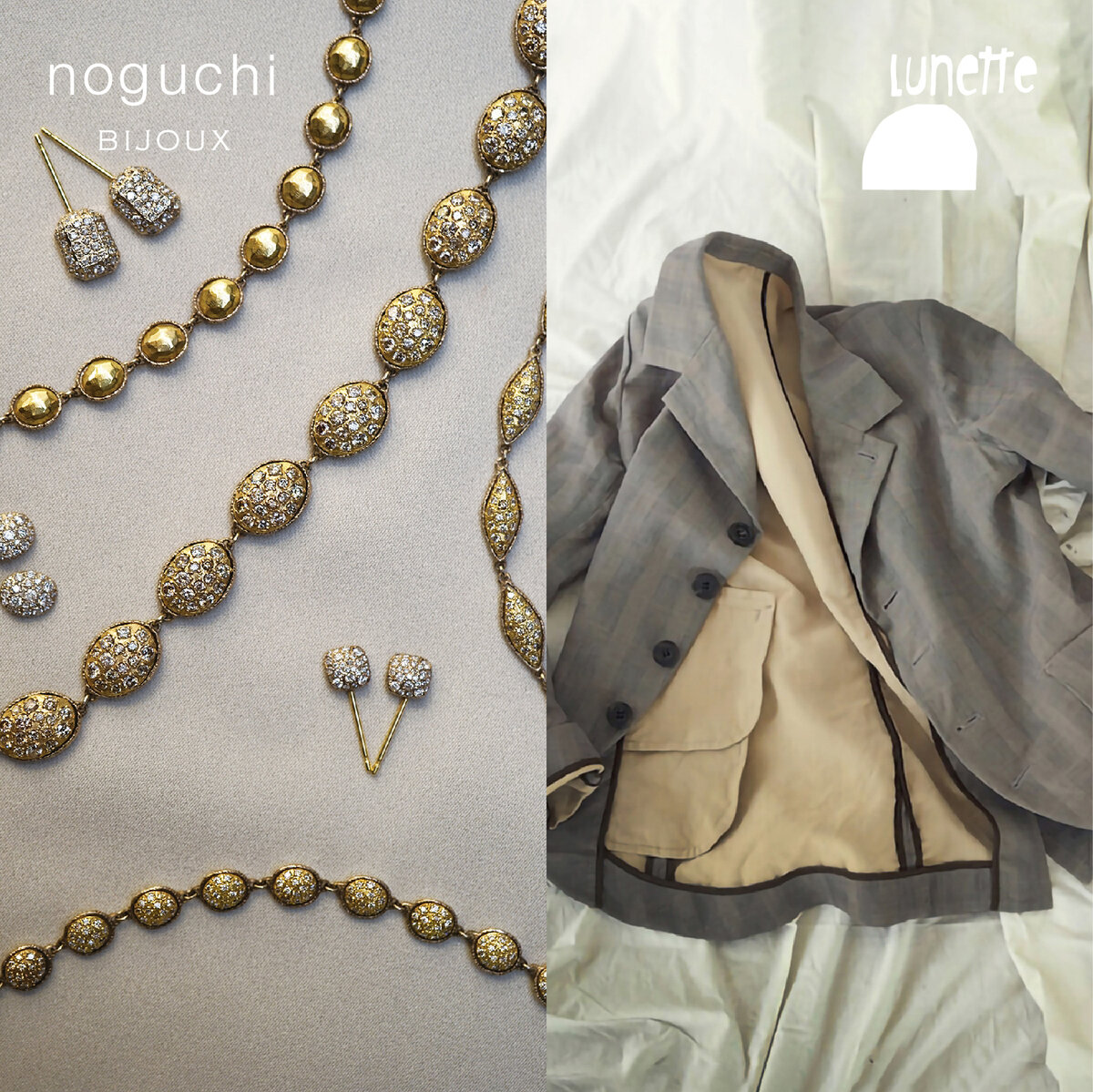 noguchi / lunette 受注会 開催いたします。