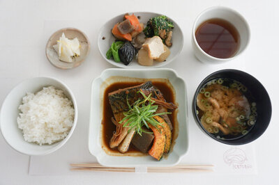 鯖の味噌煮定食　￥2,200（税込）